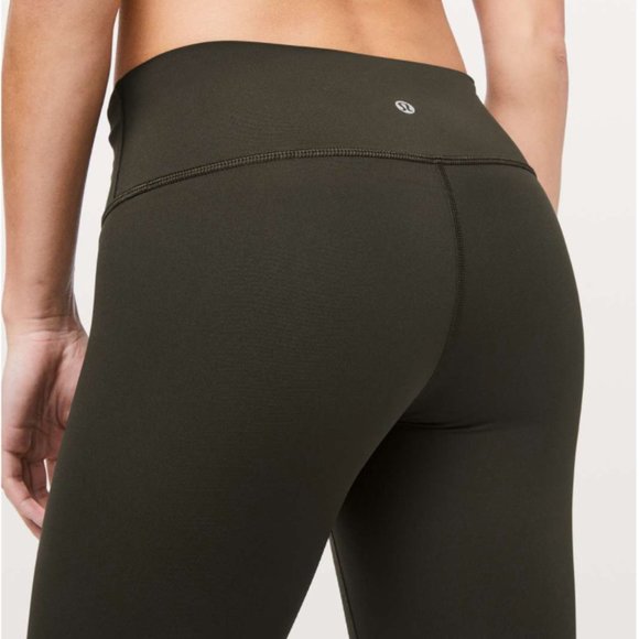 Lululemon | Wunder Under Crop III | Full-On Luxtreme 21" | Dark Olive | Size 0 - Picture 5 of 8